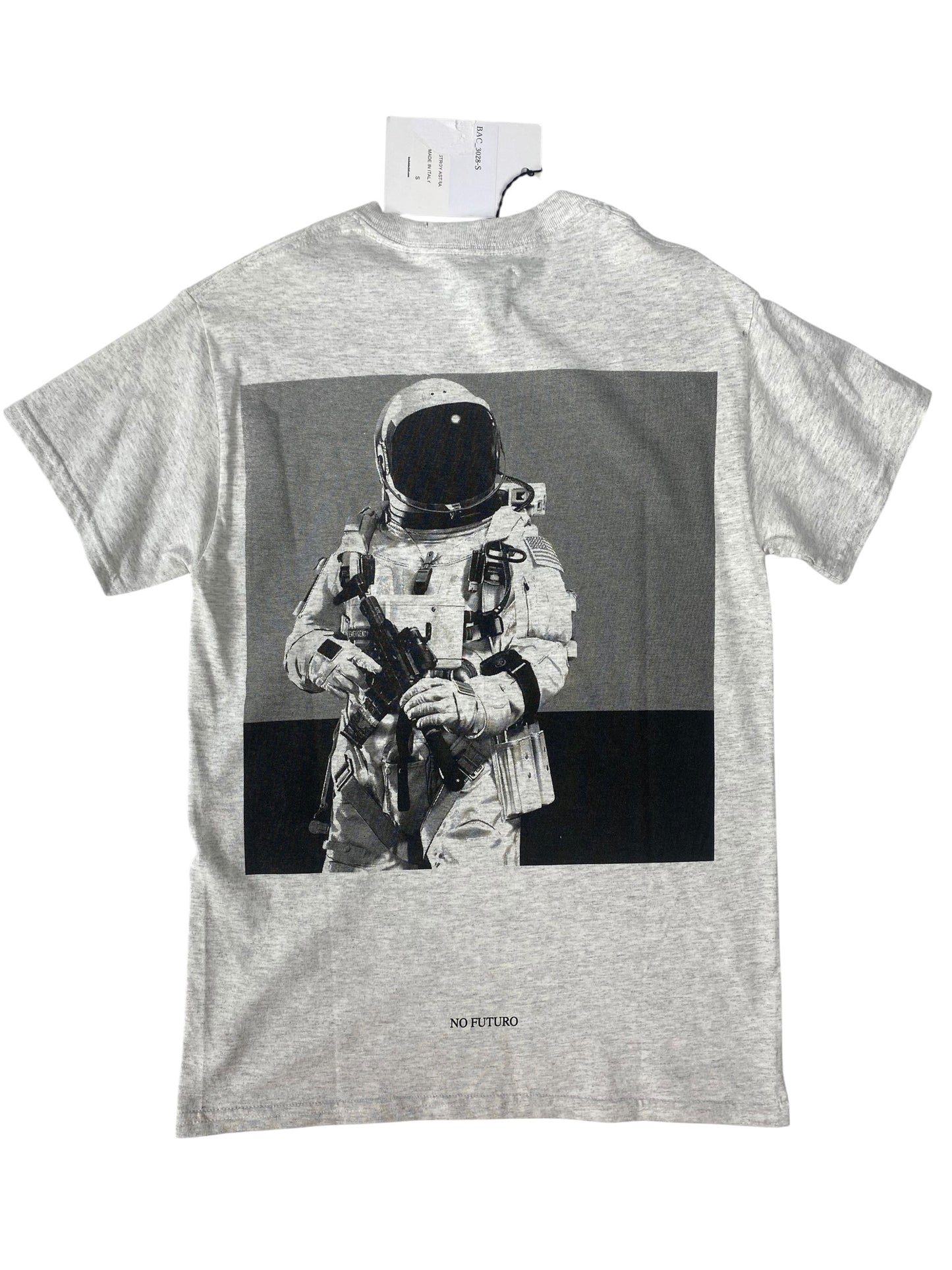 T-shirt Backsideclub S Grigio