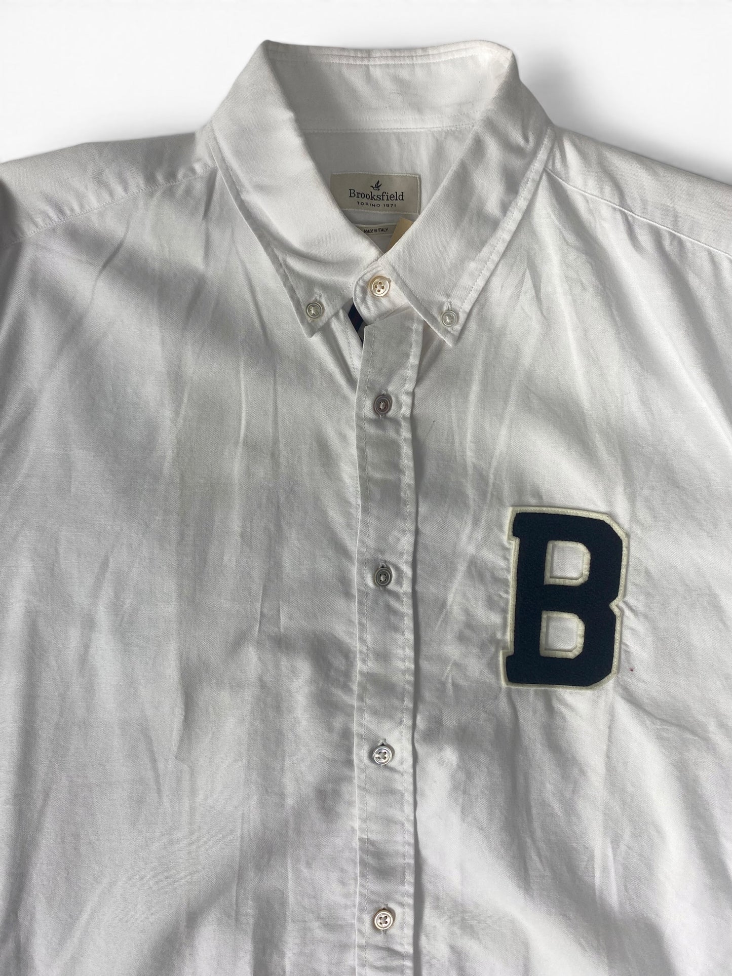 Camicia Brooksfield L Bianco