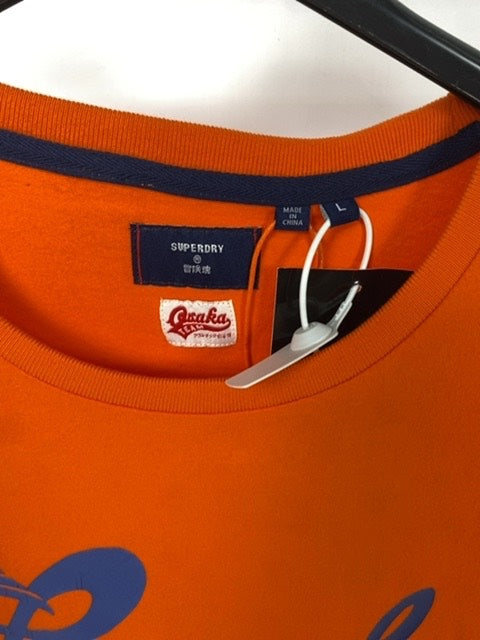 T-shirt  Superdry L Arancione