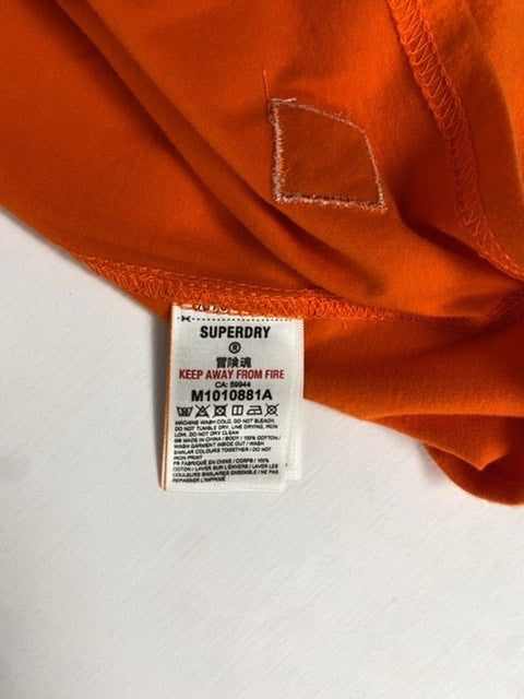 T-shirt  Superdry L Arancione