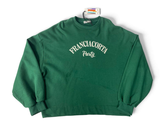 Felpa girocollo Barbara Alvisi XL Verde