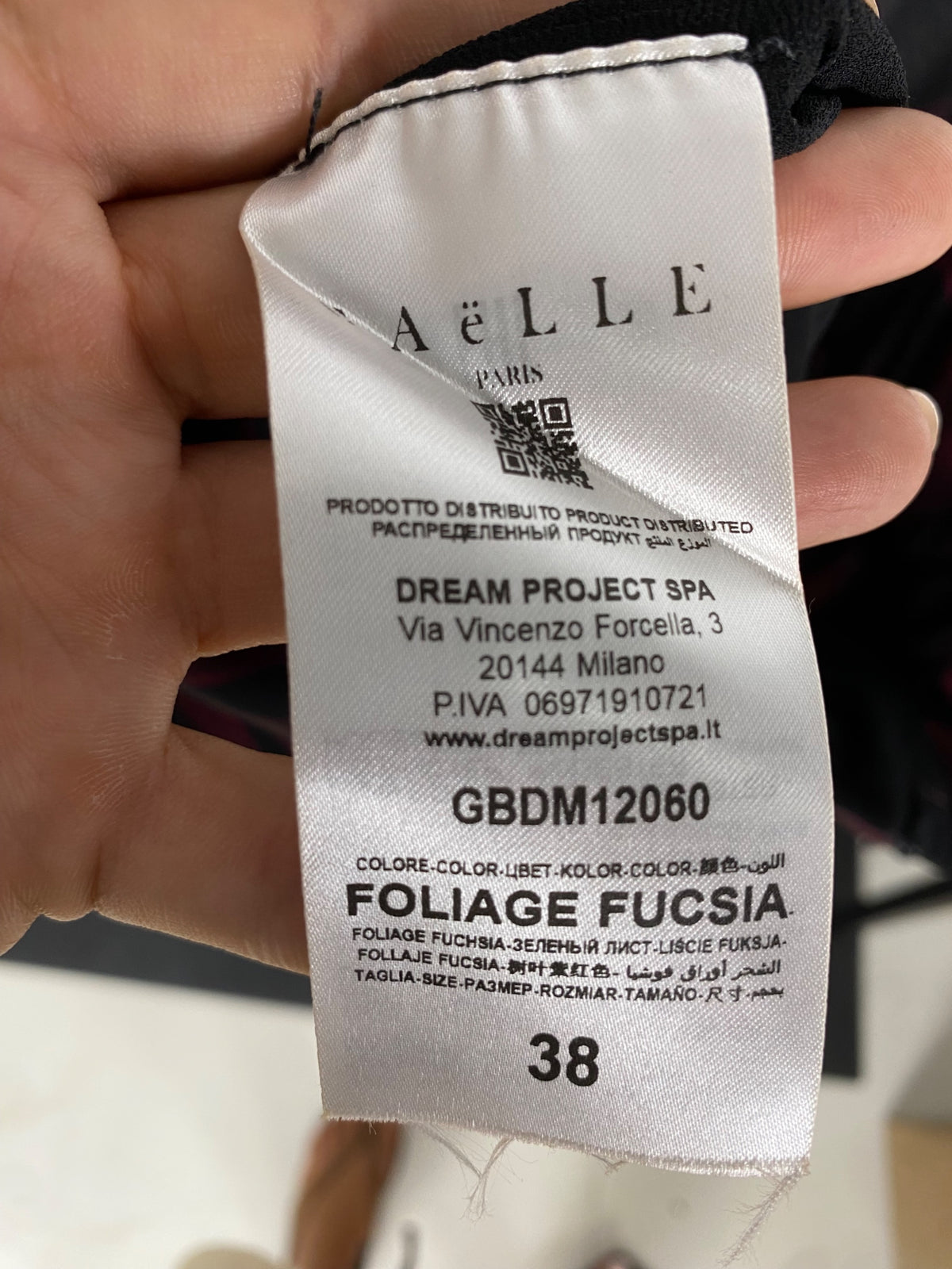 Abito Gaelle 38 Floreale