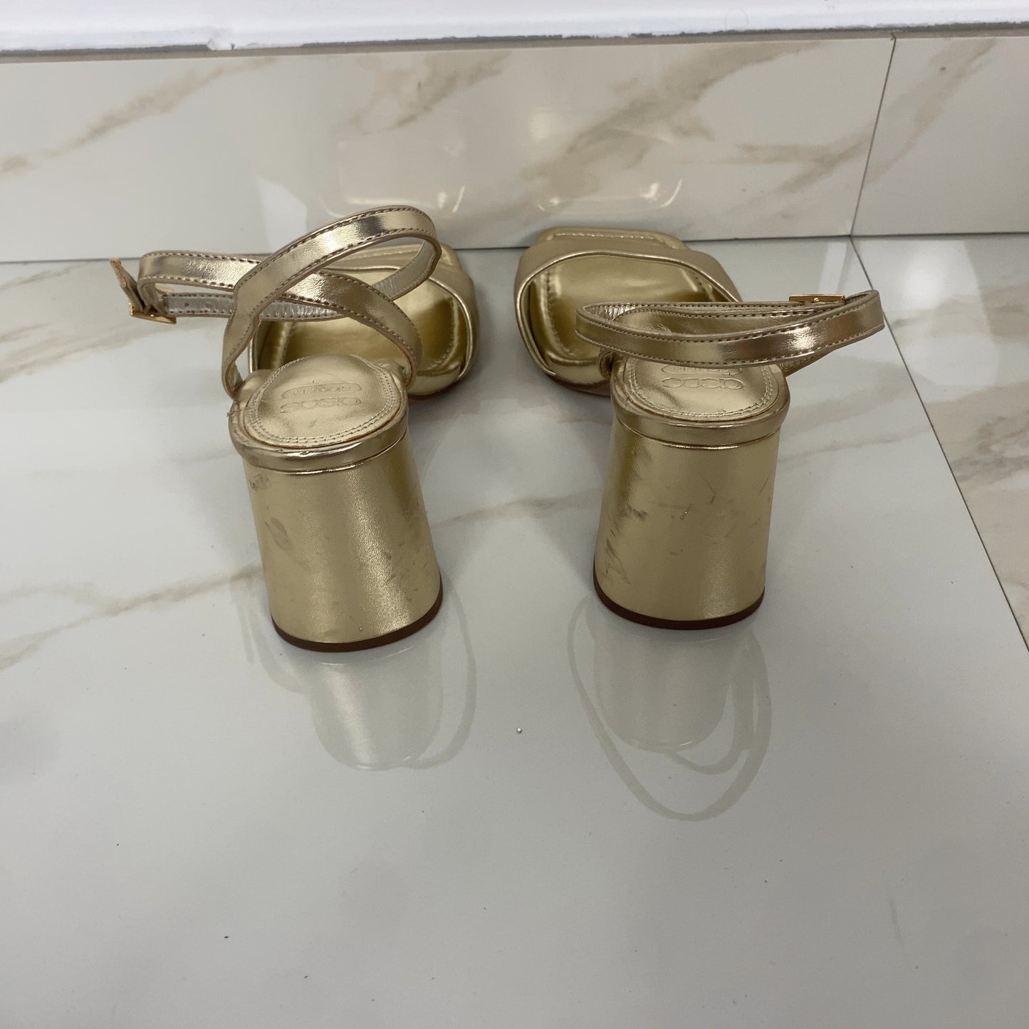 Tacchi Asos 39 Oro