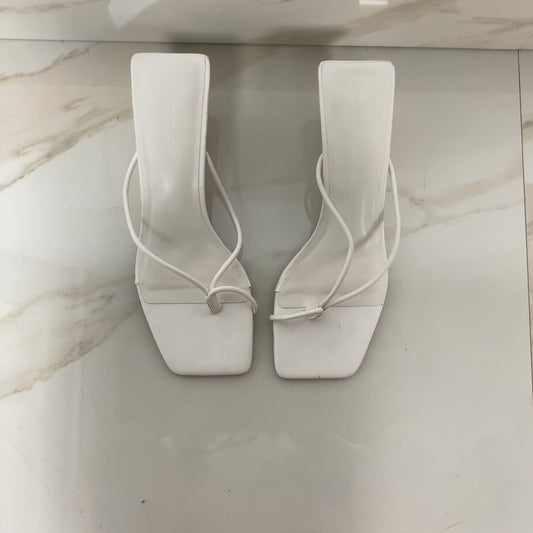Zeppe Topshop 40 Bianco