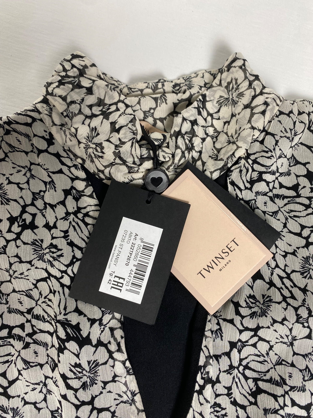 Abito Twinset 42 Floreale