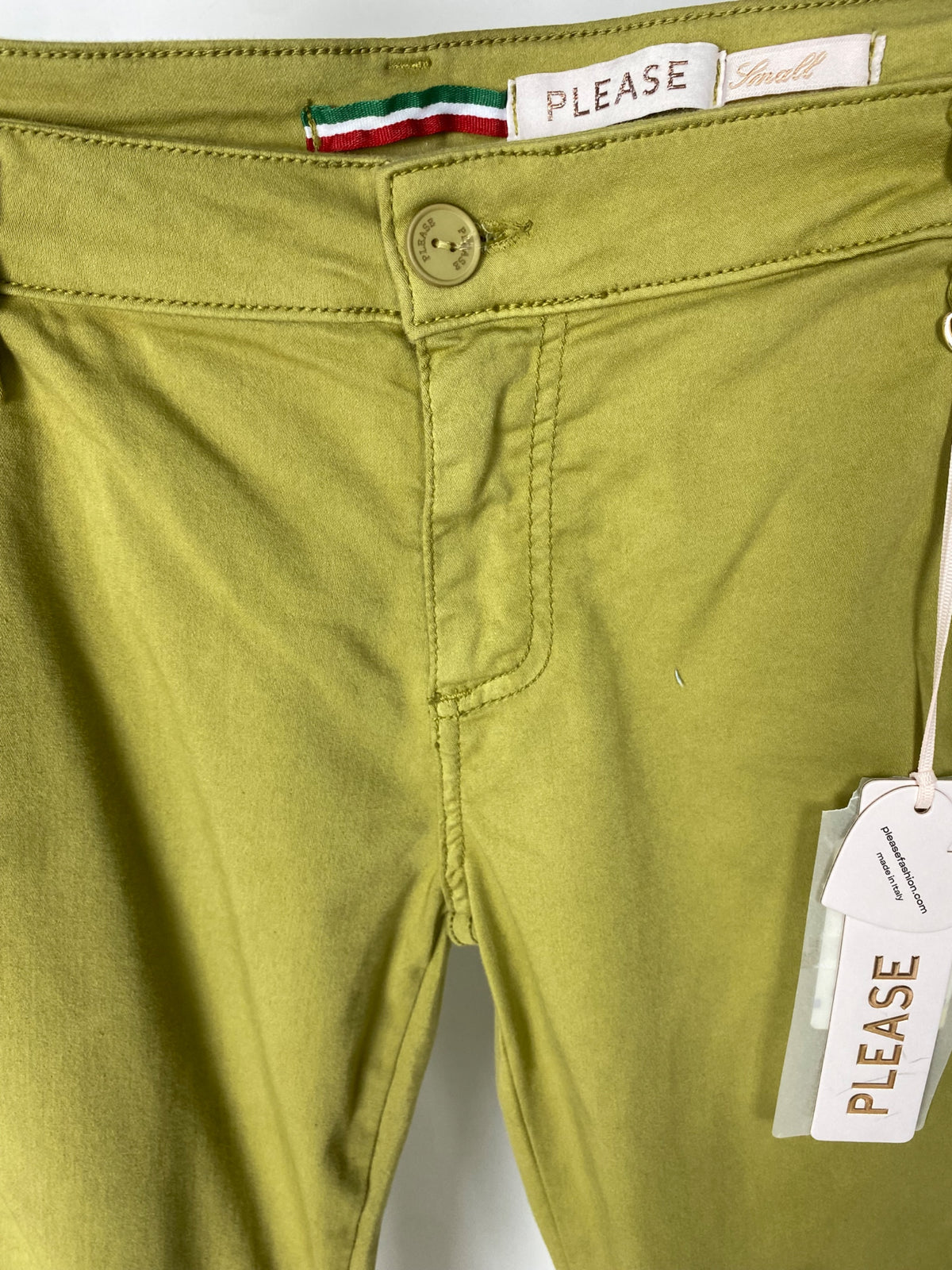 Pantaloni PLEASE S Giallo
