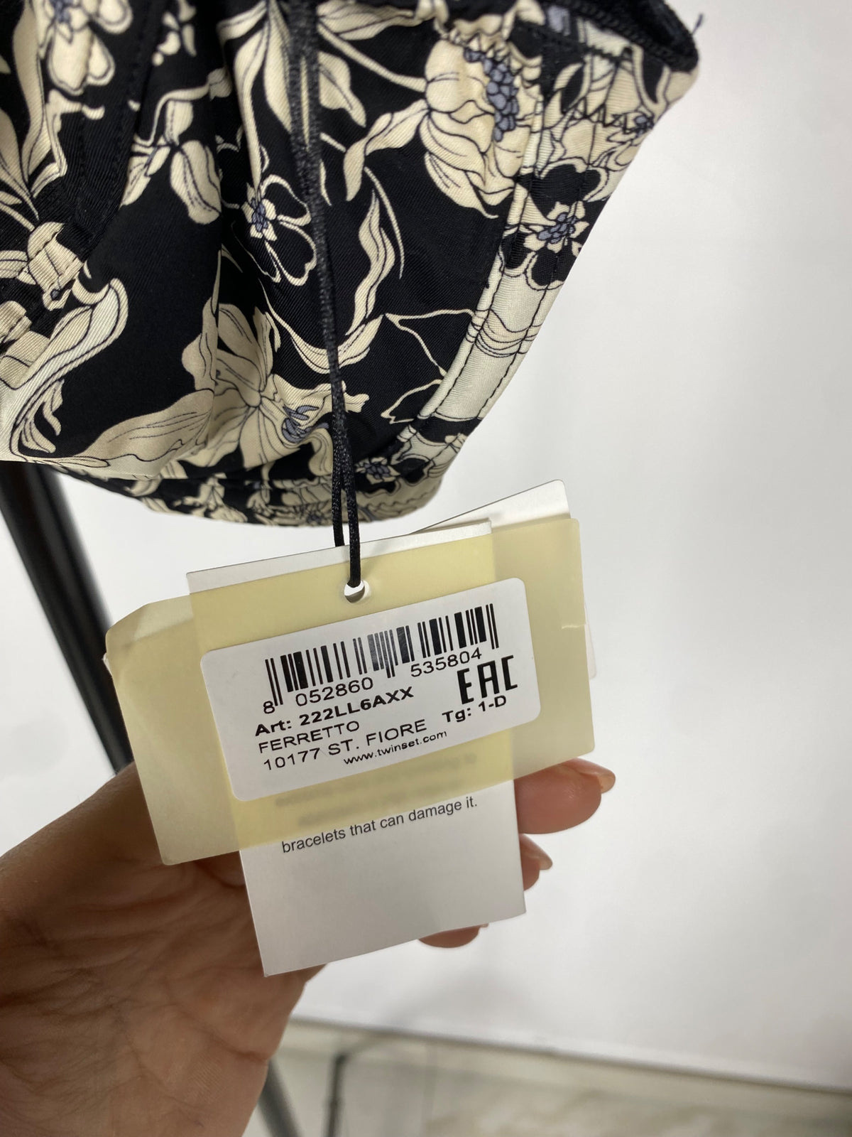 Intimo Twinset 1-D Nero