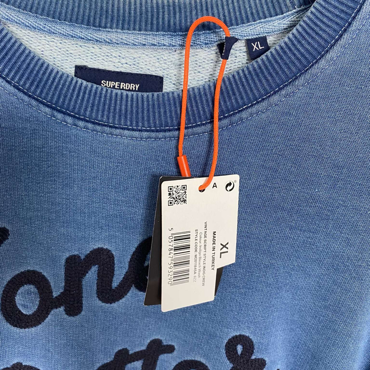 Felpa Superdry XL Blue