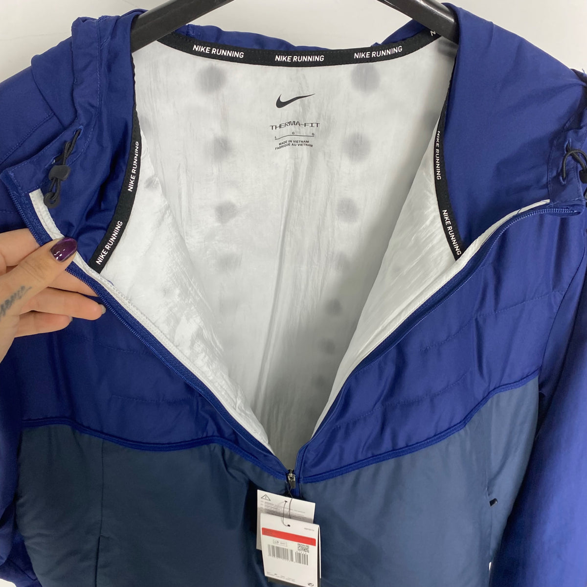 Giacca Nike L Blue