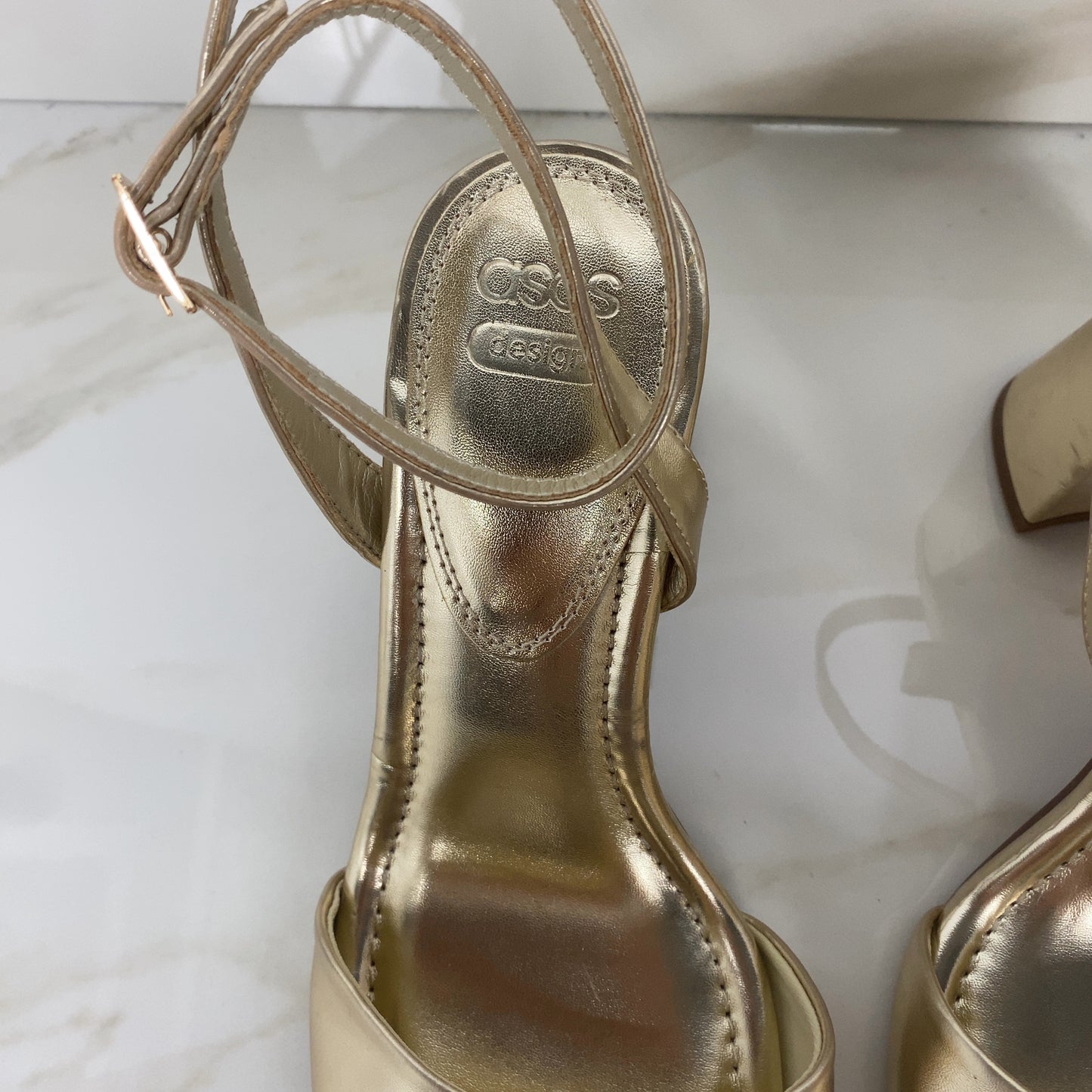 Tacchi Asos 39 Oro
