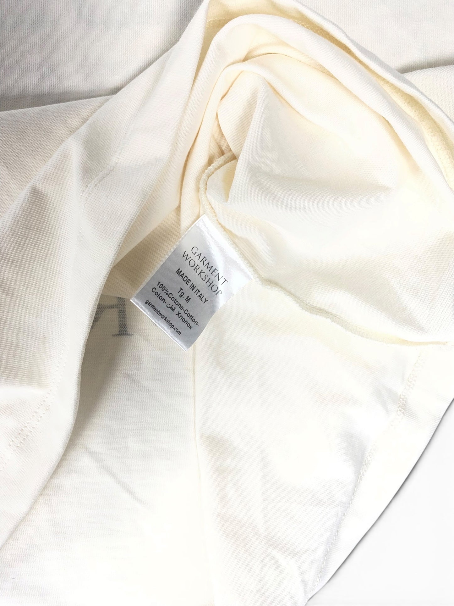 T-shirt Garment Workshop M Crema