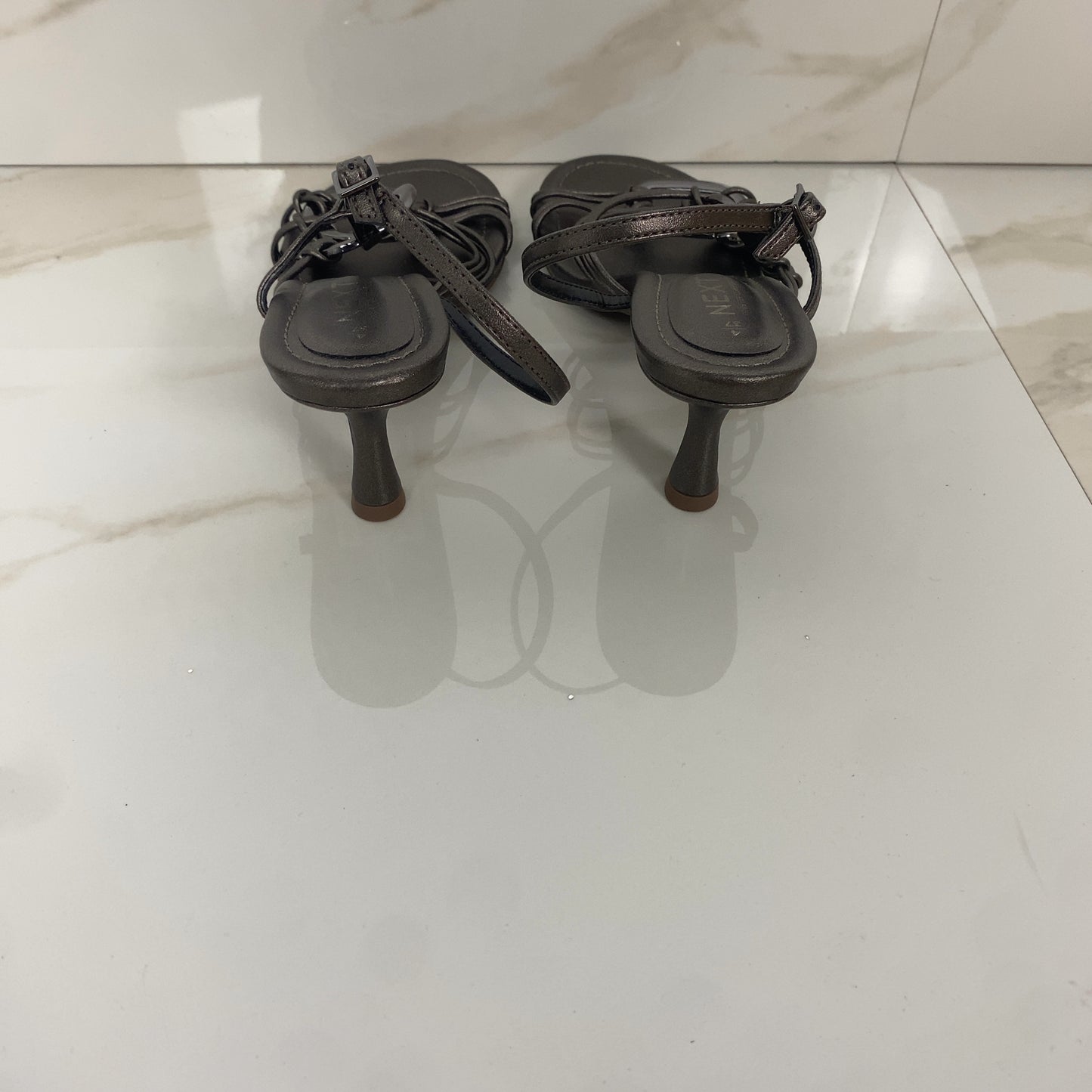 Sandali Next 37 Grigio metallizzato