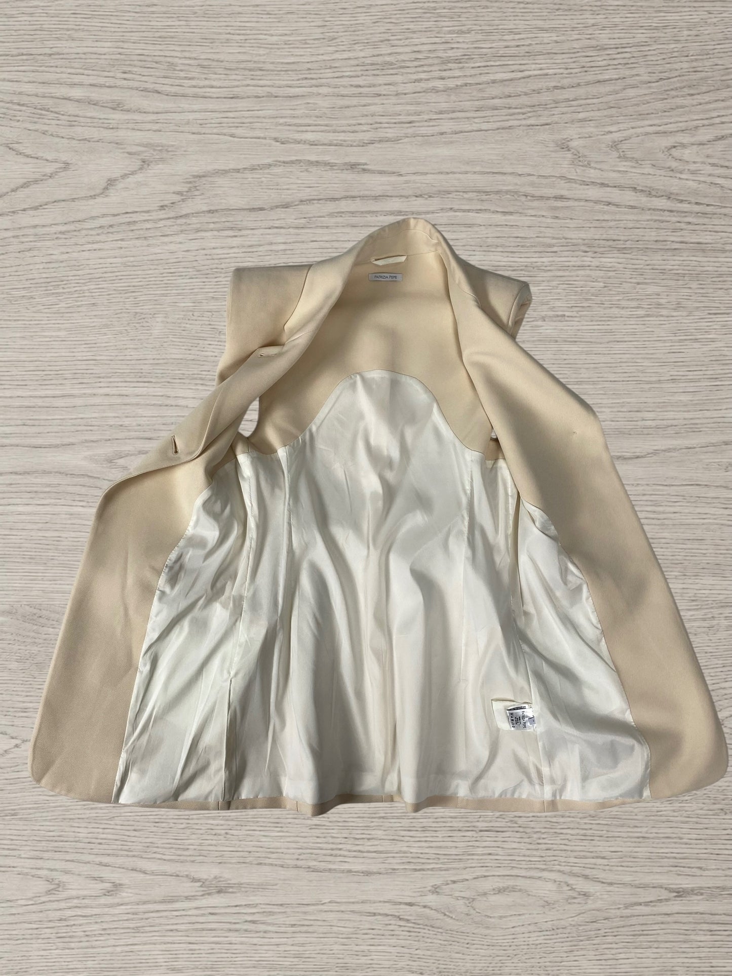 Giacca Patrizia Pepe 40 Crema