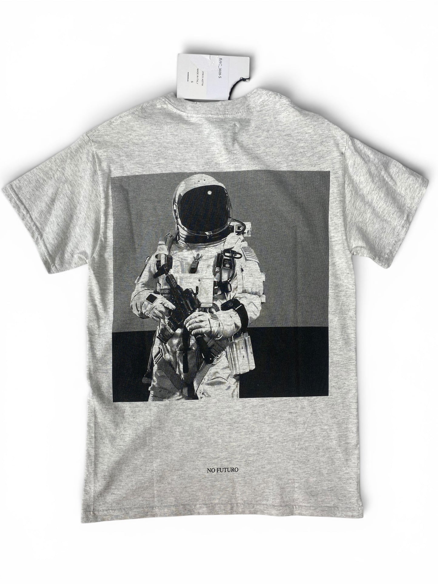 T-shirt Backsideclub S Grigio
