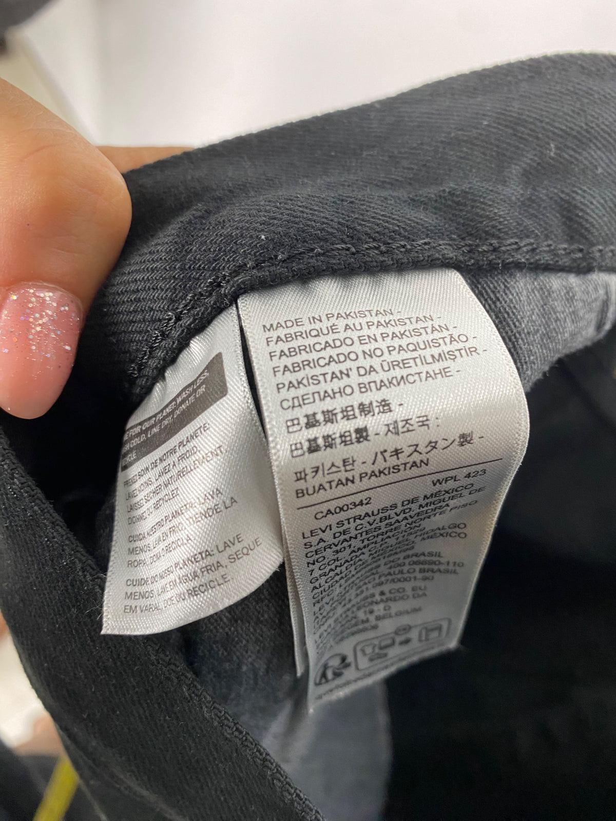 Pantaloni Levi’s L34/ W36 Nero