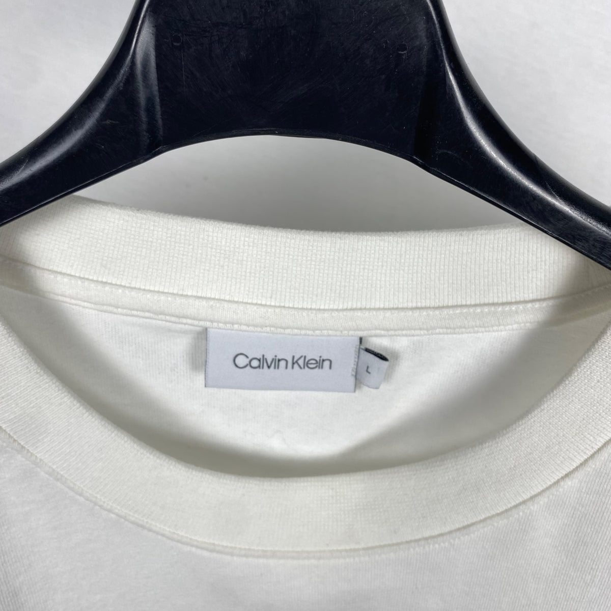 T-shirt Calvin Klein L Bianco