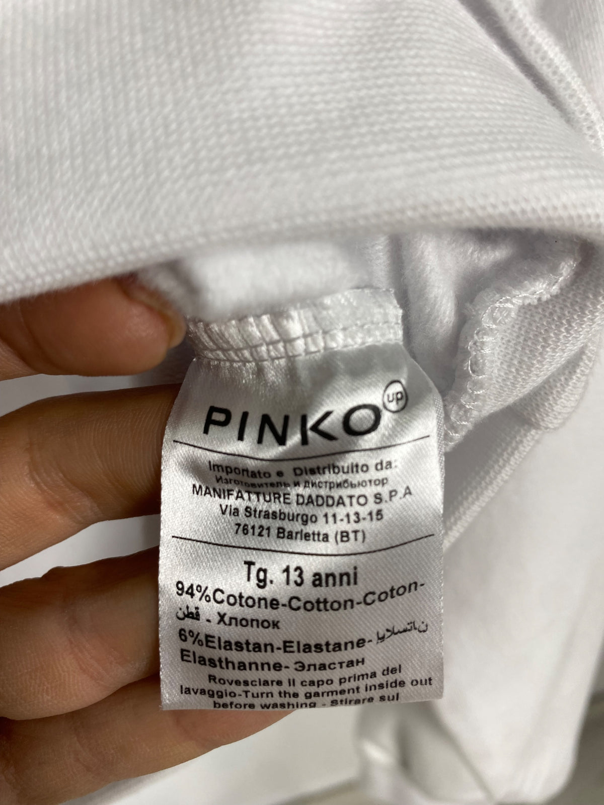 Sportswear Pinko 13 anni Bianco