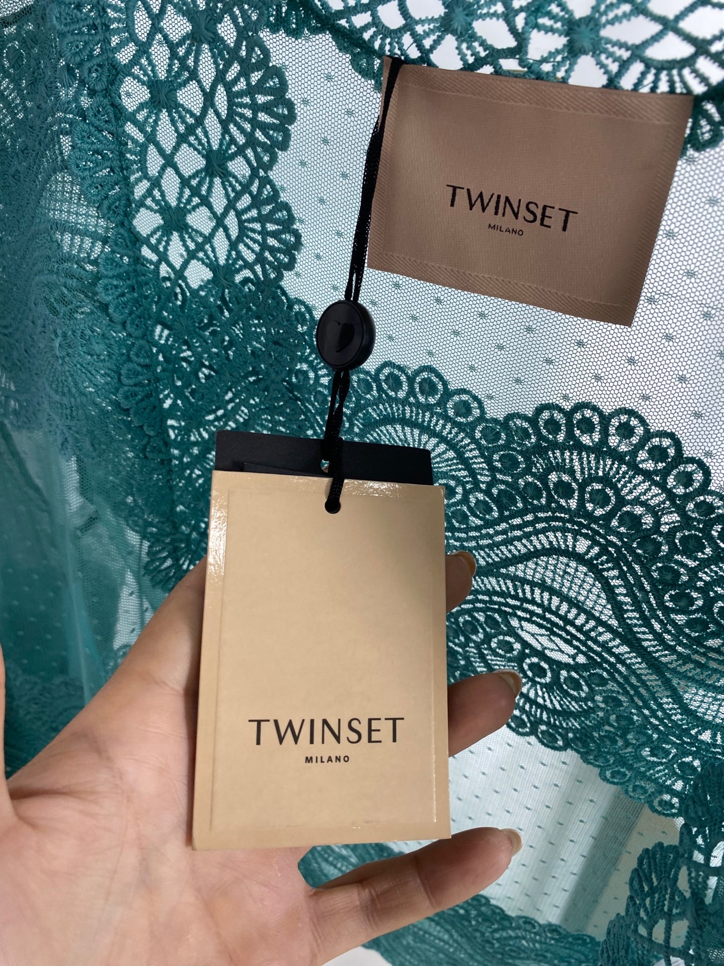 Blusa Twinset 46 Azzurro