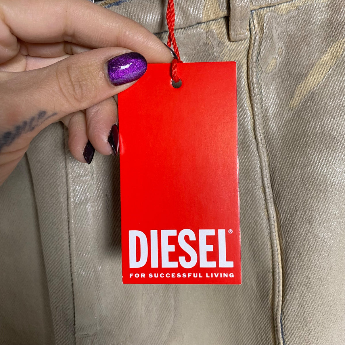 Jeans Diesel L beige