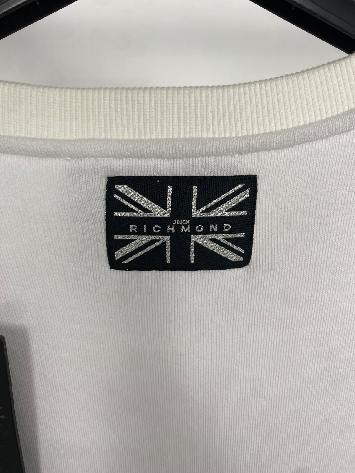 Felpa girocollo Richmond M Bianco