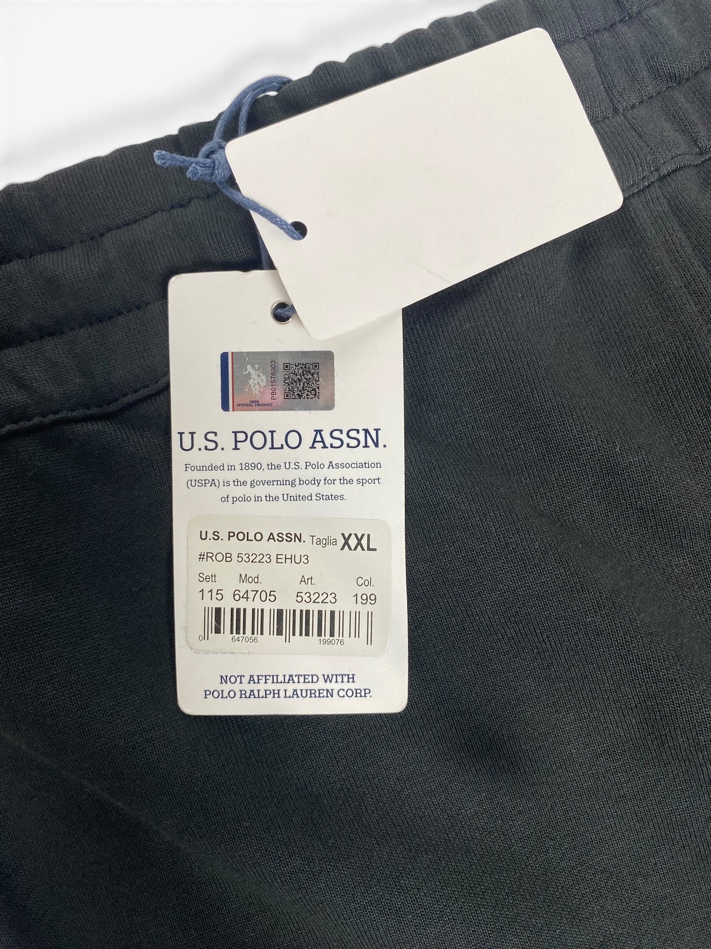 Pantaloni U.S. Polo Assn. XXL Nero