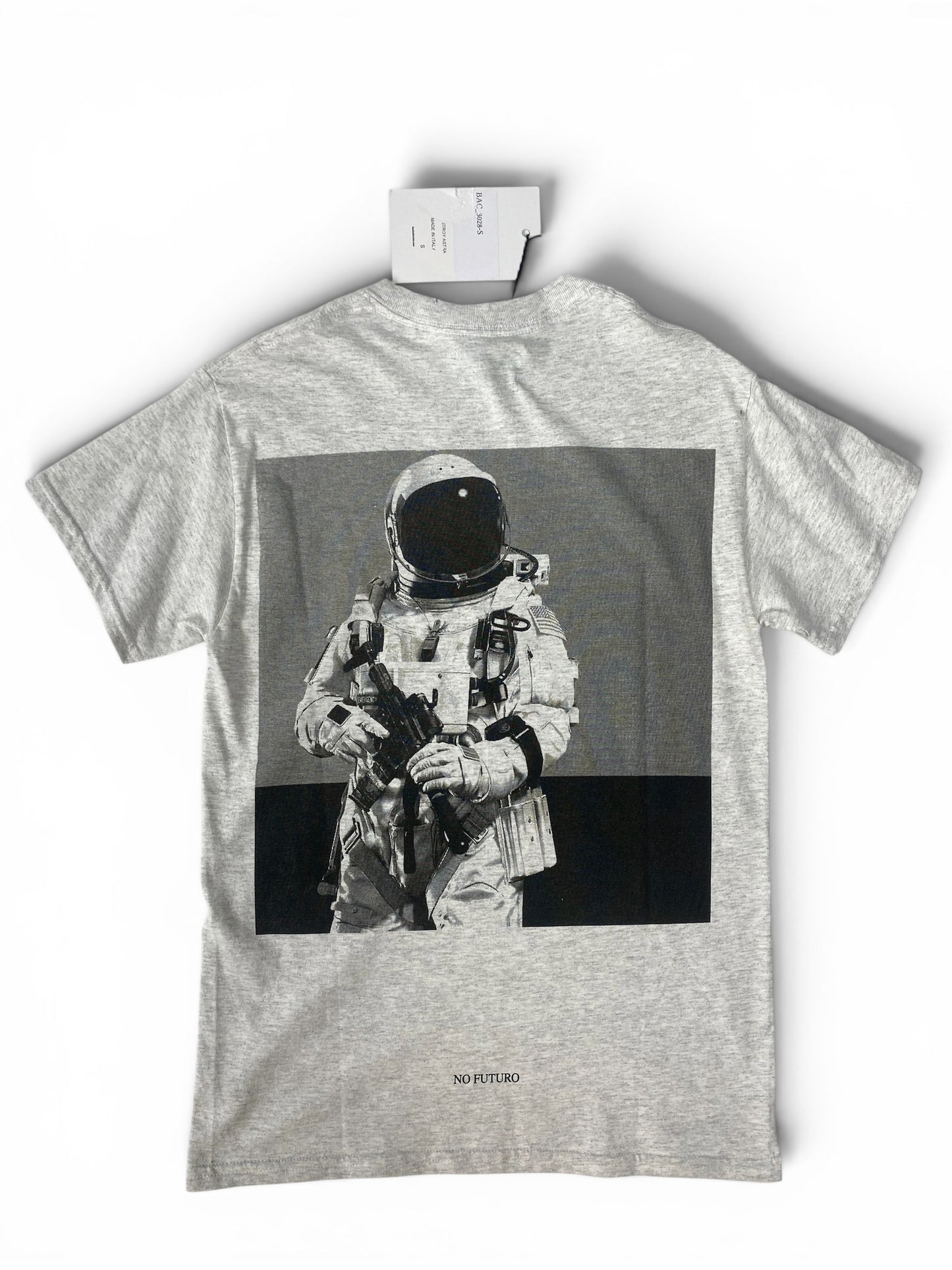 T-shirt Backsideclub S Grigio