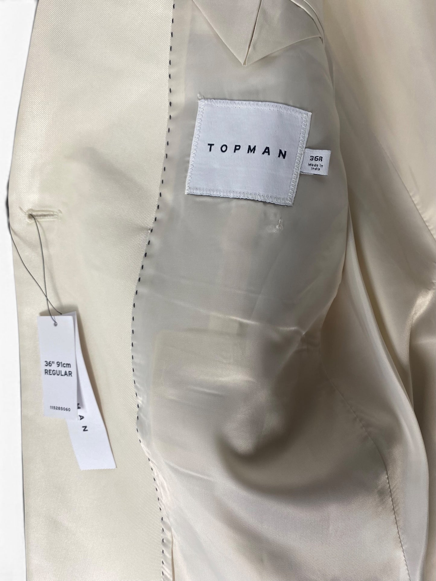 Giacca TopMan XS Crema