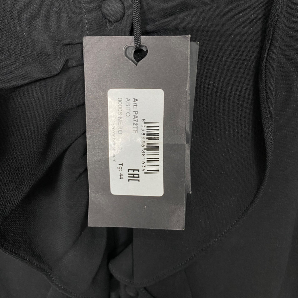 Abito Twinset 44 Nero