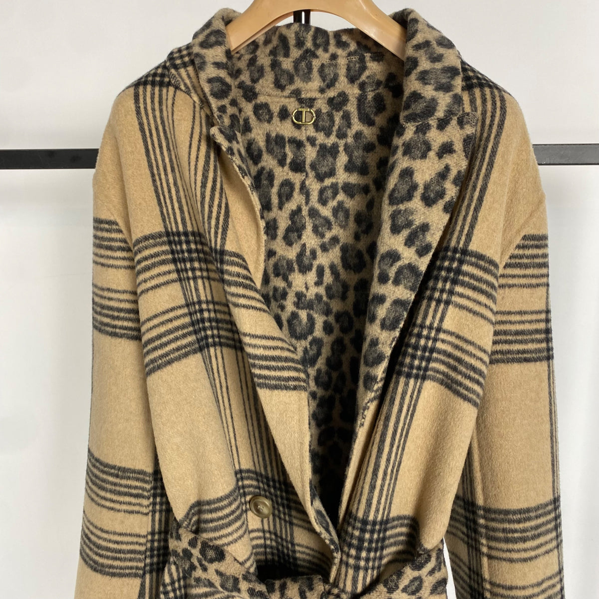Cappotto Twinset 42 beige