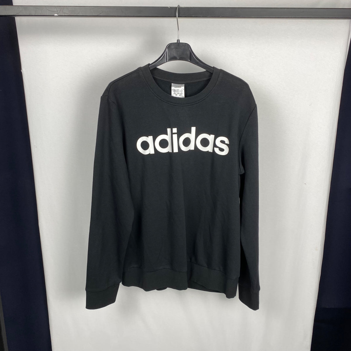 Felpa Adidas L Nero