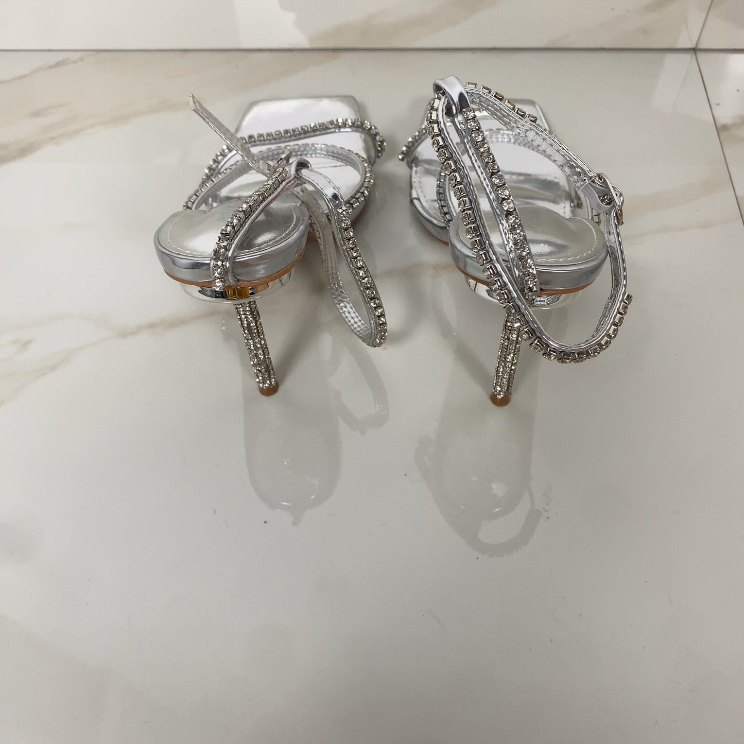 Tacchi Public Desire 37/38 Argento