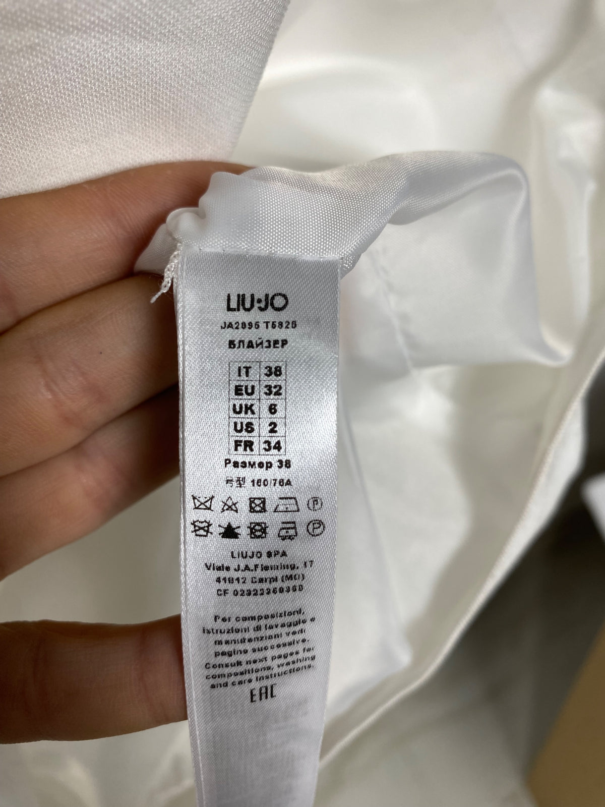 Gilet Liu Jo 38 Bianco