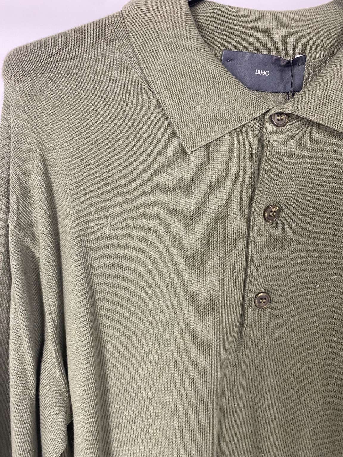 Polo Liu Jo S Verde militare