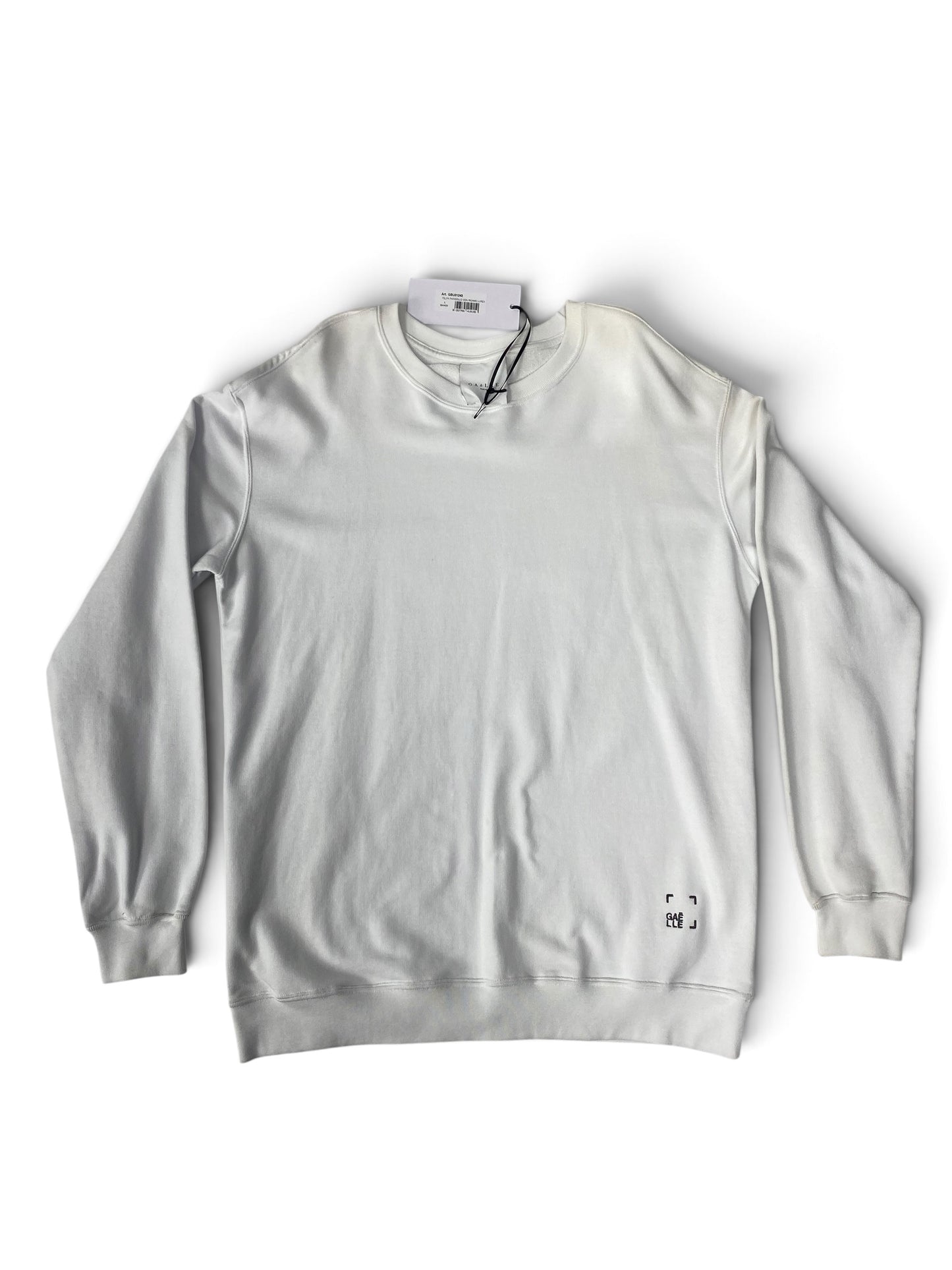 Felpa girocollo Gaelle L Bianco