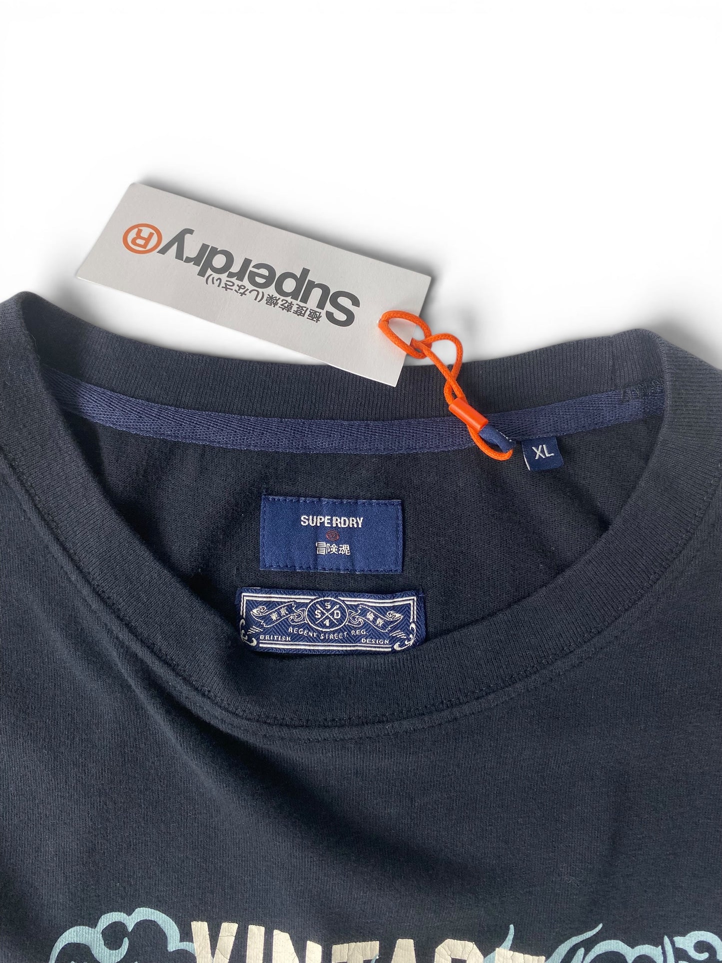 T-shirt Superdry XL Blue