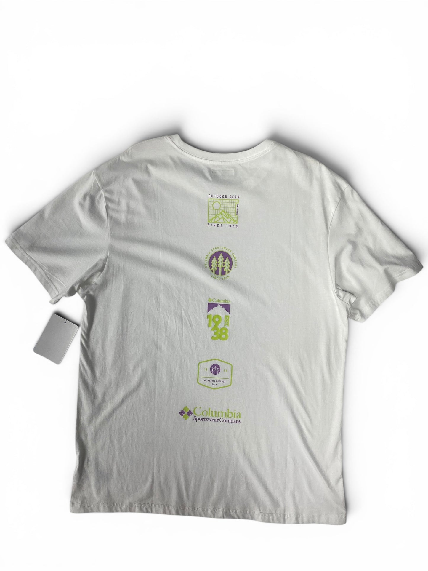 T-shirt Columbia L Bianco